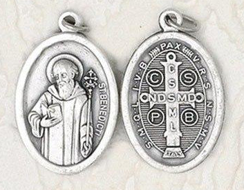 1" St. Benedict Double Sided Medal