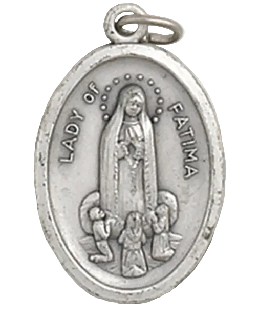 1" Lady of Fatima Pray for Us Medal
