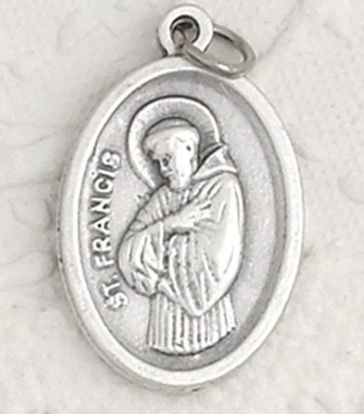 1" St. Francis Pray for Us Medal