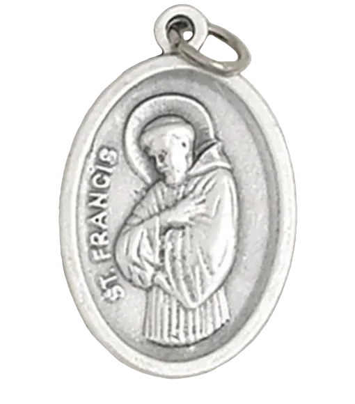 1" St. Francis Pray for Us Medal