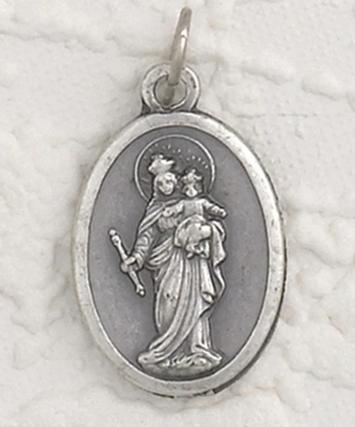 1" Mary Help of Christians Pray for Us Medal