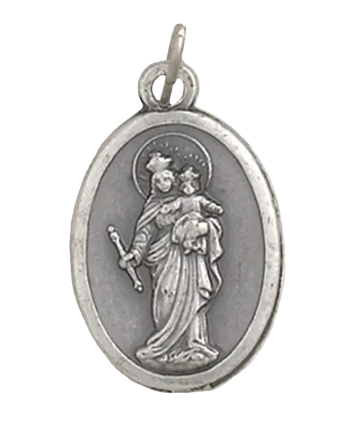 1" Mary Help of Christians Pray for Us Medal