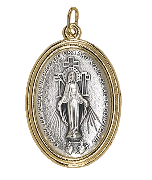 1.5" Miraculous Medal Double Sided Medal
