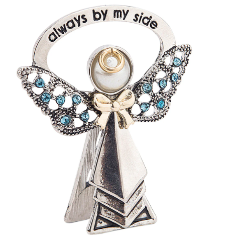 1.7" Always By My Side Birthstone Bedside Angel