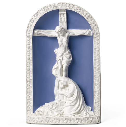 12" Mary Weeps at Crucifix