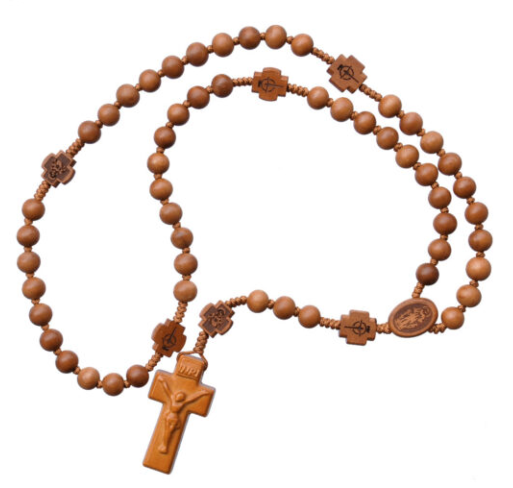 8mm Jujube Wood Rosary