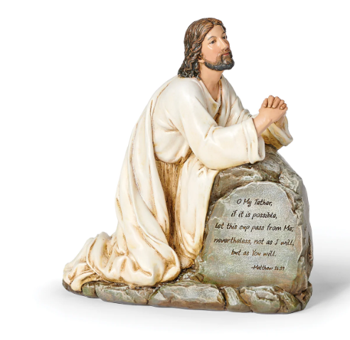 6.5" Jesus in Gethsemane Figure – Life of Christ