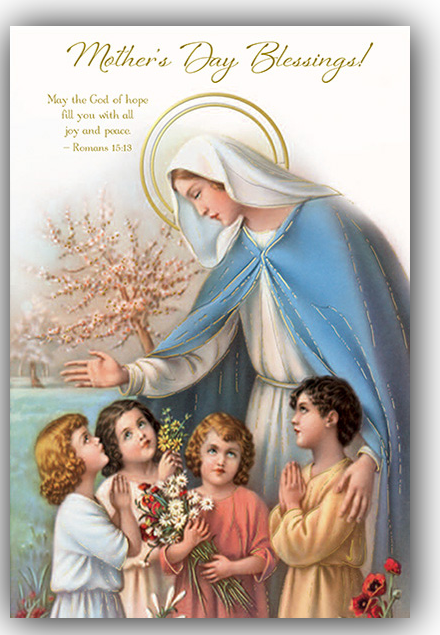Mother's Day Blessing Greeting Card