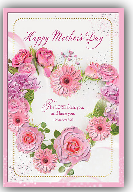 Mothers Day Numbers 6:24 Greeting Card