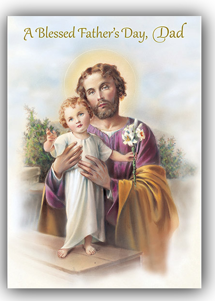 Blessed Father's Day Greeting Card