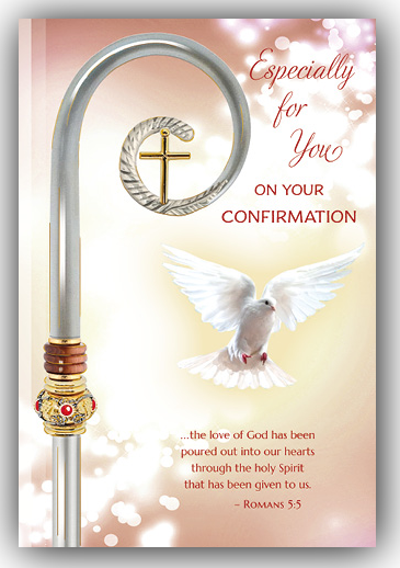 Especially For Your Confirmation Greeting Card