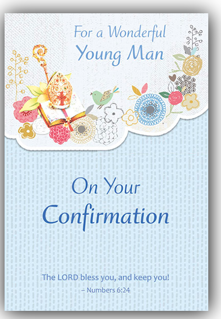Young Man Confirmation Greeting Card