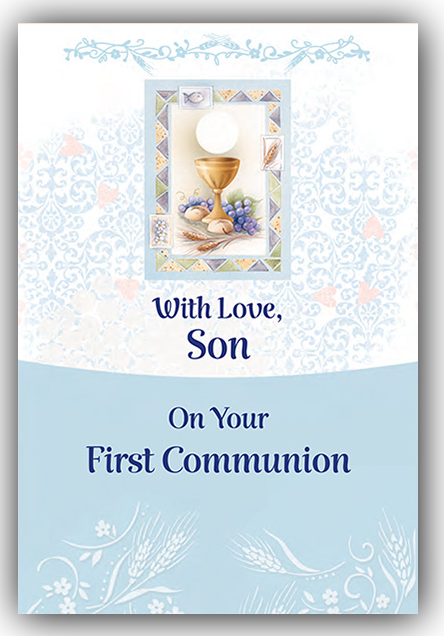 Son - First Communion Greeting Card