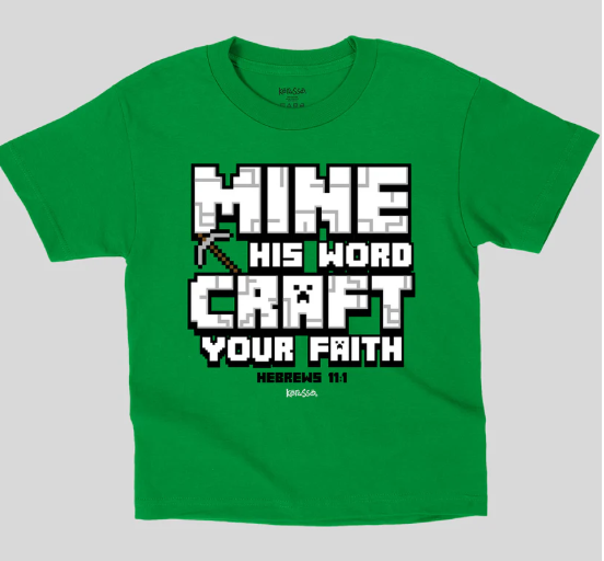 Mine His Word Kids T-Shirt