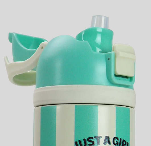 24 oz Just A Girl Flip Top Bottle