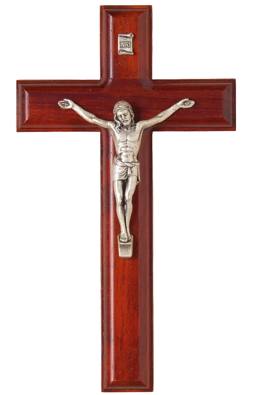 7.5" Rosewood with Salerni Corpus Crucifix