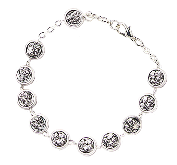 St. Joseph Silver-Tone Bracelet