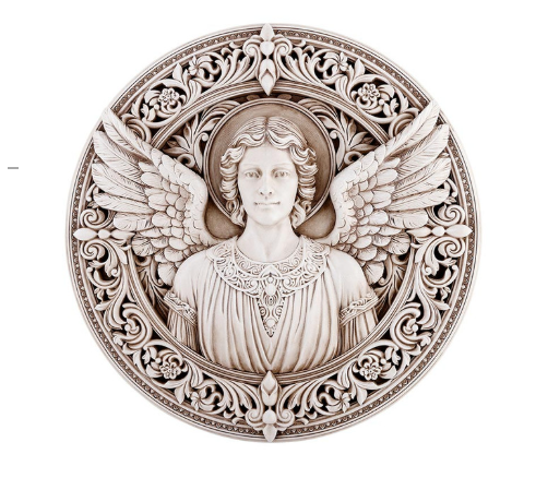 Saint Michael Garden Plaque