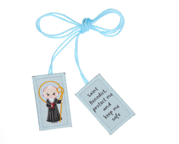 Kid's Scapular - Saint Benedict