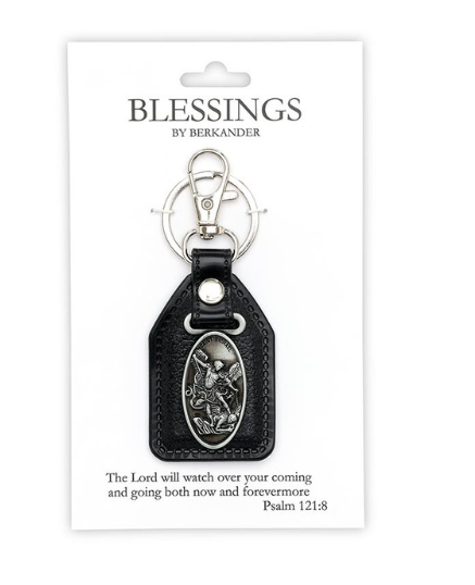 Key Tag - Saint Michael