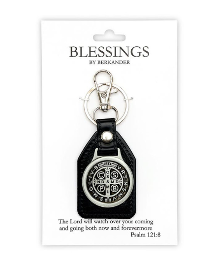 Key Tag - Saint Benedict