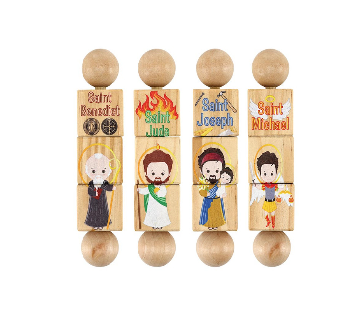 Mighty Men Saints Rotating Puzzle