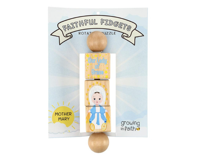 Mother Mary Rotating Puzzle