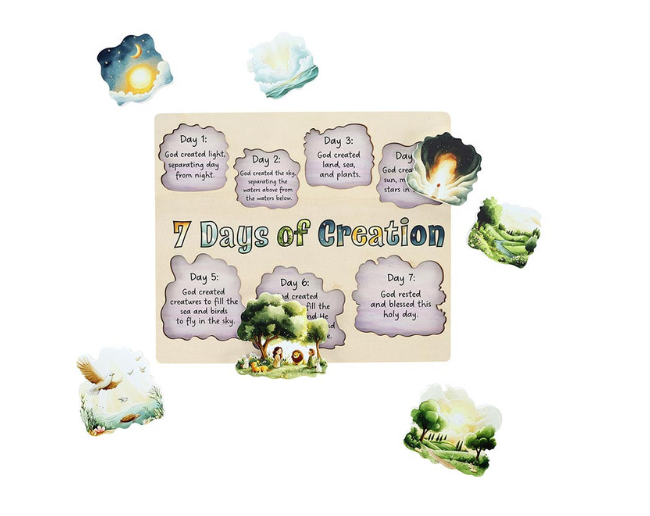 7 Days of Creation Story Puzzle