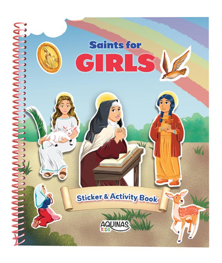 Saints for Girls Sticker Activity