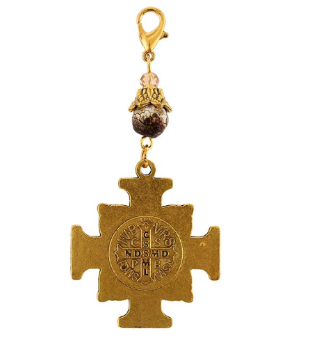Saint Benedict Adoration Bag Clip