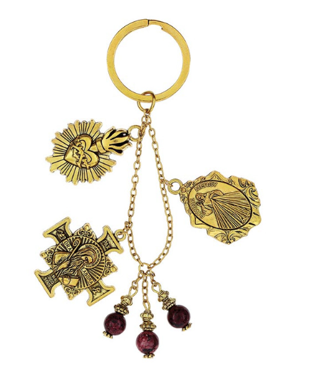 Divine Mercy Adoration Key chain