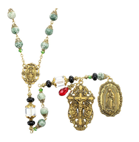 8mm Our Lady of Guadalupe Adoration Rosary