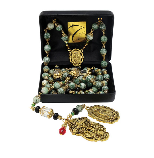 8mm Our Lady of Guadalupe Adoration Rosary