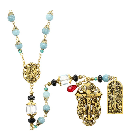 8mm Saint Michael Adoration Rosary