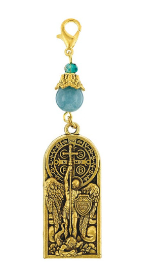 Saint Michael Adoration Bag Clip