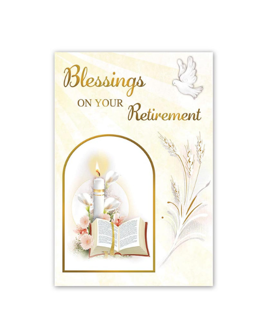 Retirement Card - General with Dove