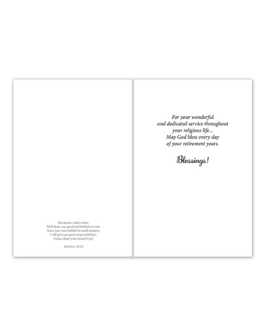 Retirement Card - General with Dove