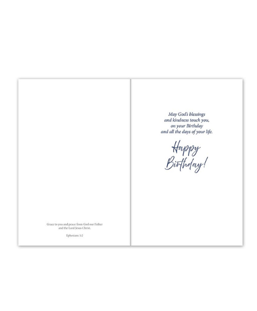 Birthday Card - Bless You on Your Birthday