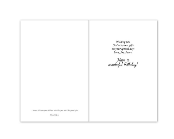 Birthday Card - A Prayer for You