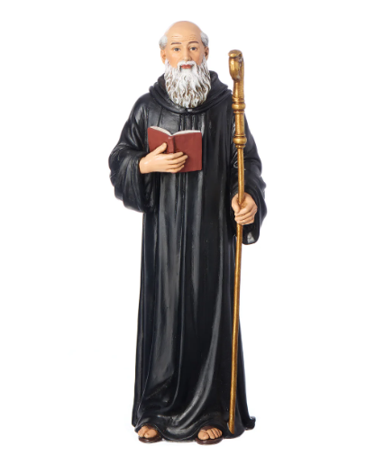 6.25" St. Benedict Figure