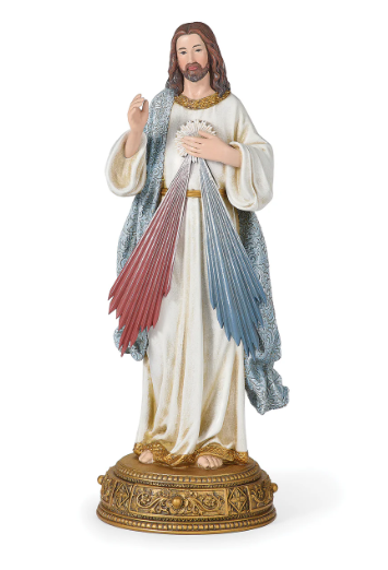 10.5" Heavenly Protectors Divine Mercy Figure