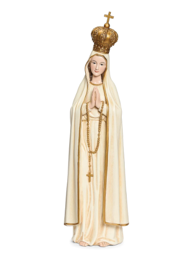 14" Our Lady of Fatima Figure