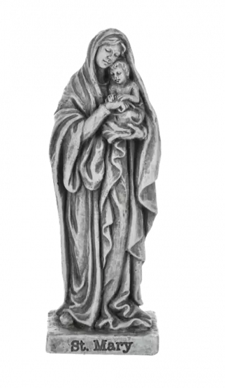 4.5" Saint Mary Statue