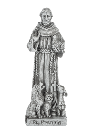 4.5" Patron Saint - St. Francis