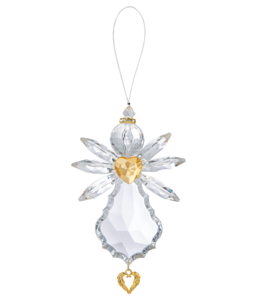 5.25" Gratitude Angel with Charm