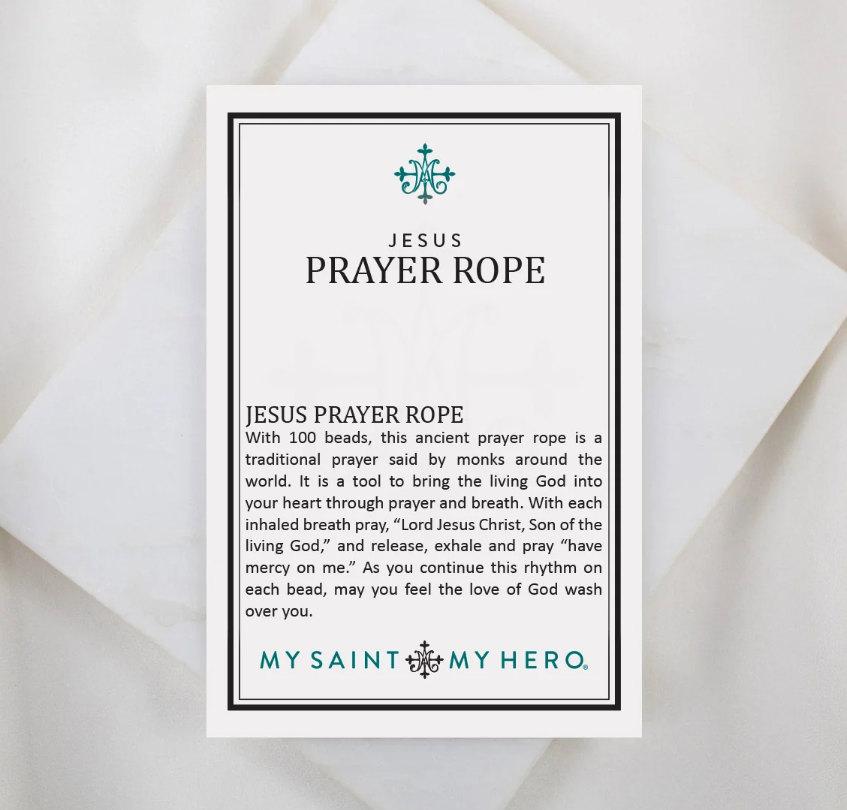 Jesus Prayer Rope Tiger's Eye Bracelet