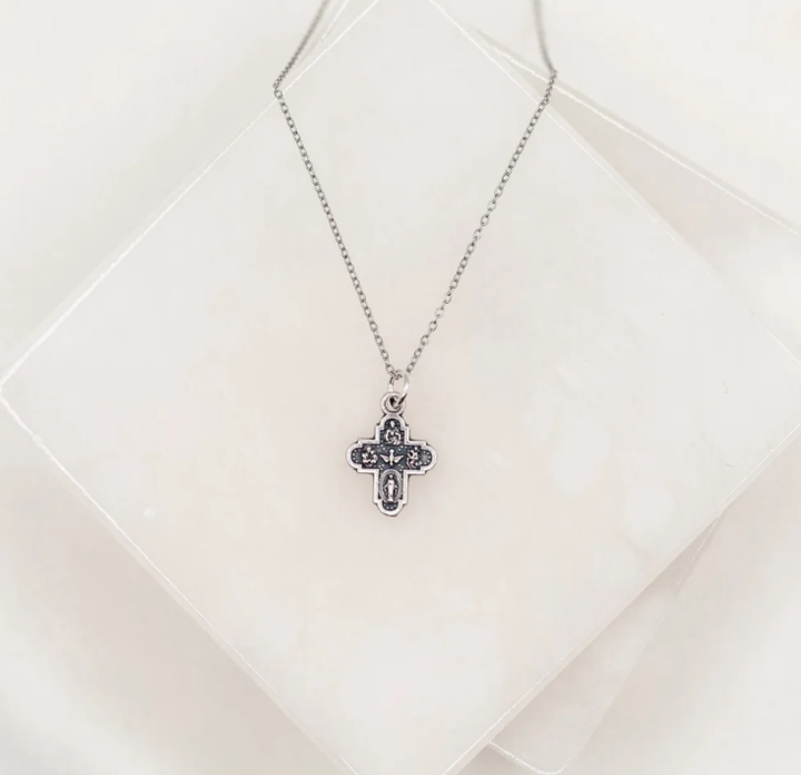 Heavenly Blessings Cross Necklace