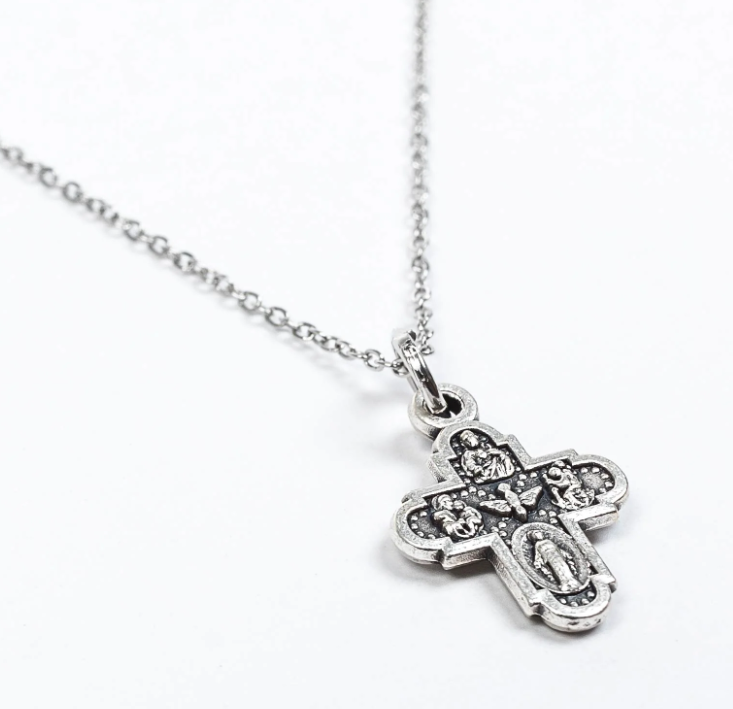 Heavenly Blessings Cross Necklace