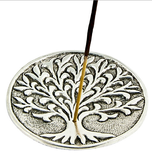 4" Tree of Life Incense Stick Burner