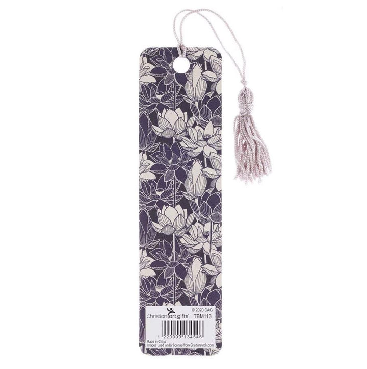 Trust in the Lord Bookmark with Tassel - Proverbs 3:5-6